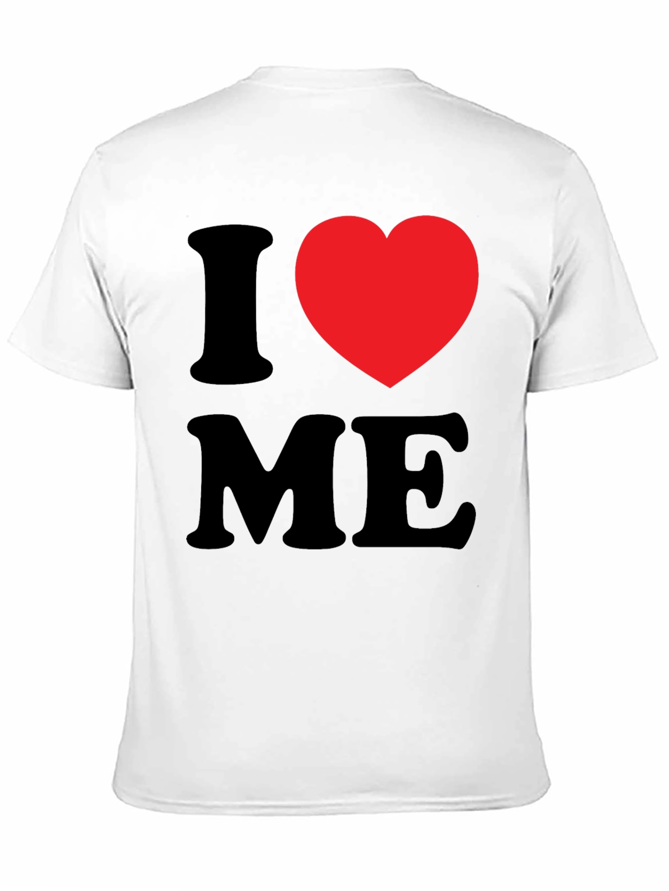 I Heart Me T-Shirt - Black Bold Statement Tee