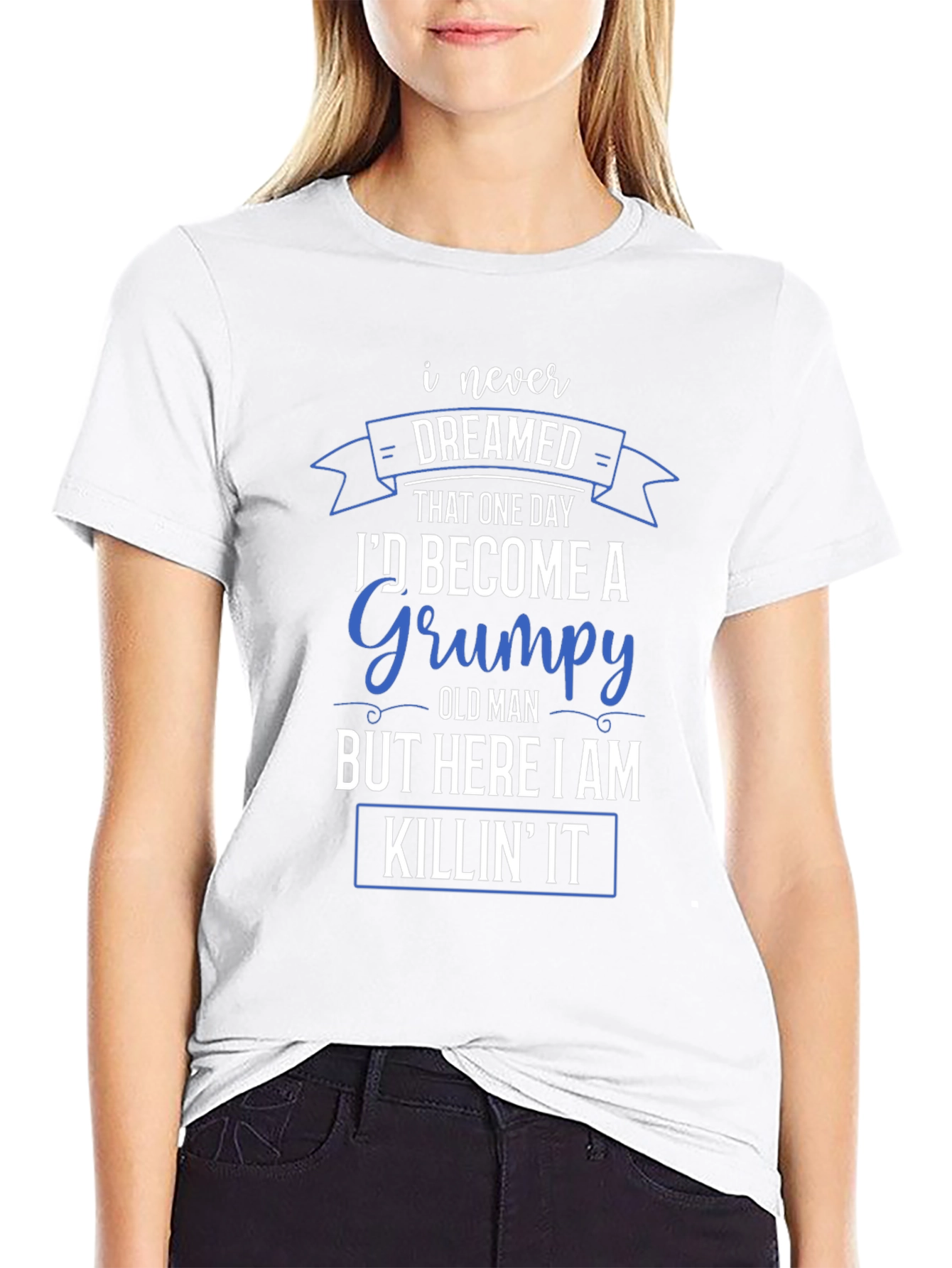 Grumpy Old Man T-Shirt - Funny Novelty Tee