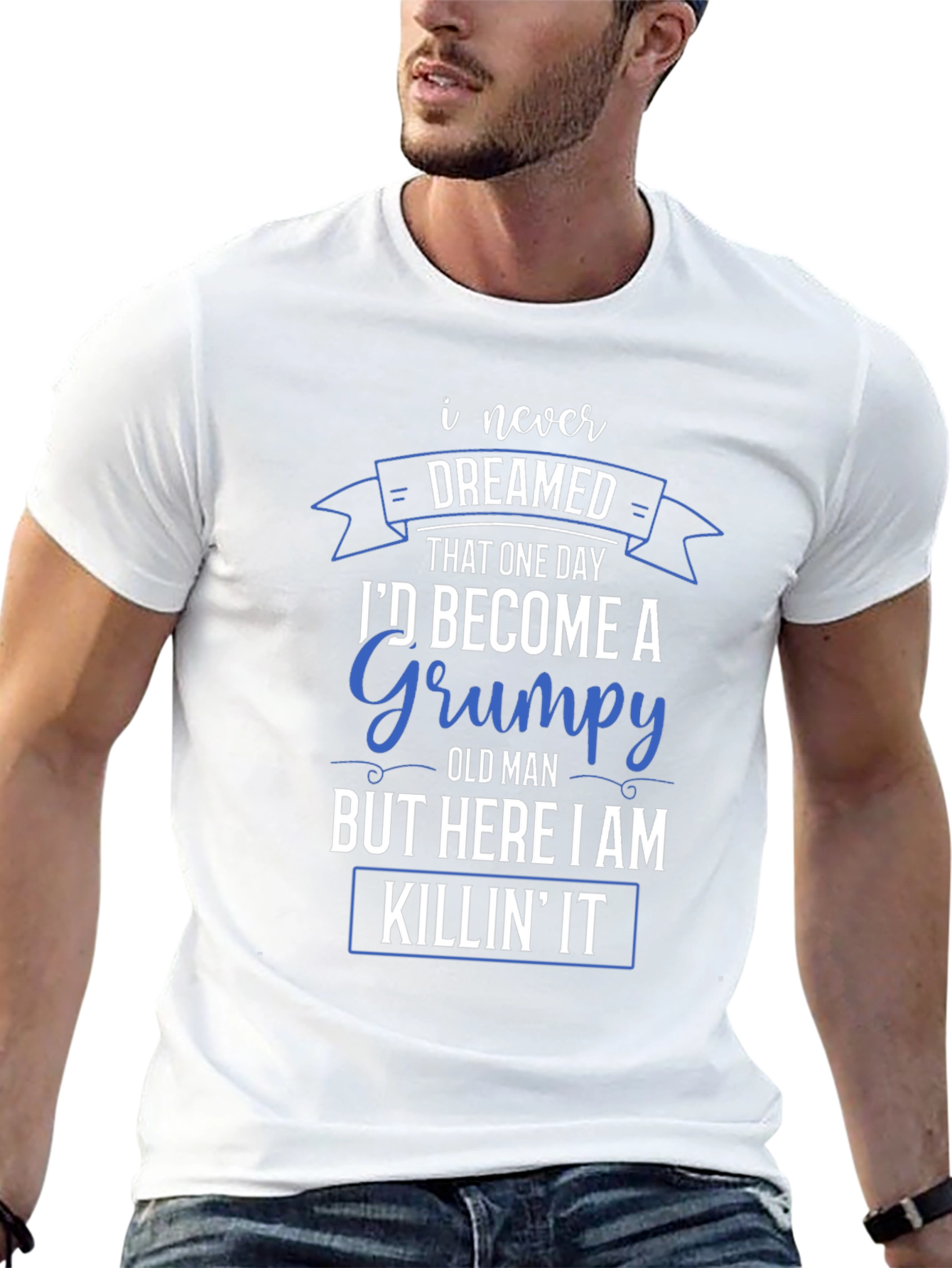 Grumpy Old Man T-Shirt - Funny Novelty Tee