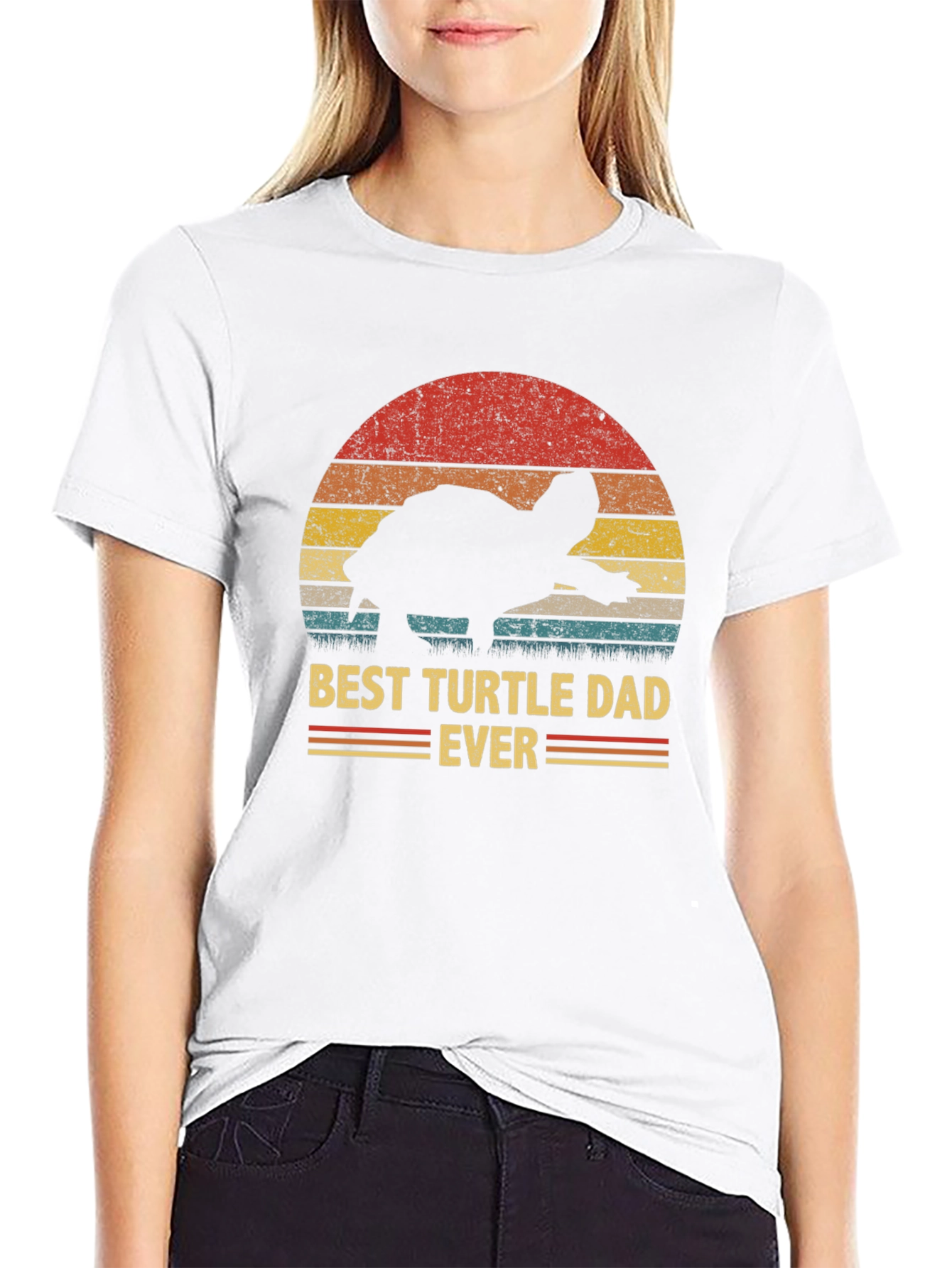 Best Turtle Dad Ever Graphic Tee