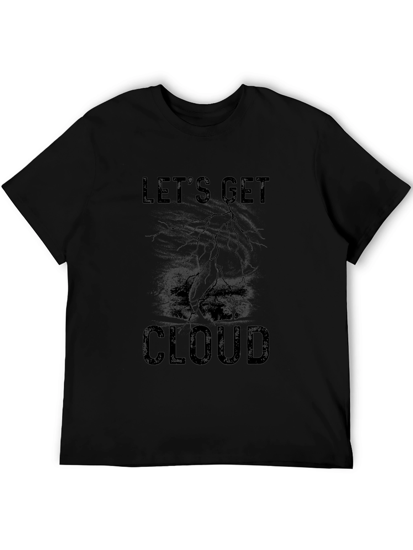 Lets Get Cloud T-Shirt Funny Weather Tee