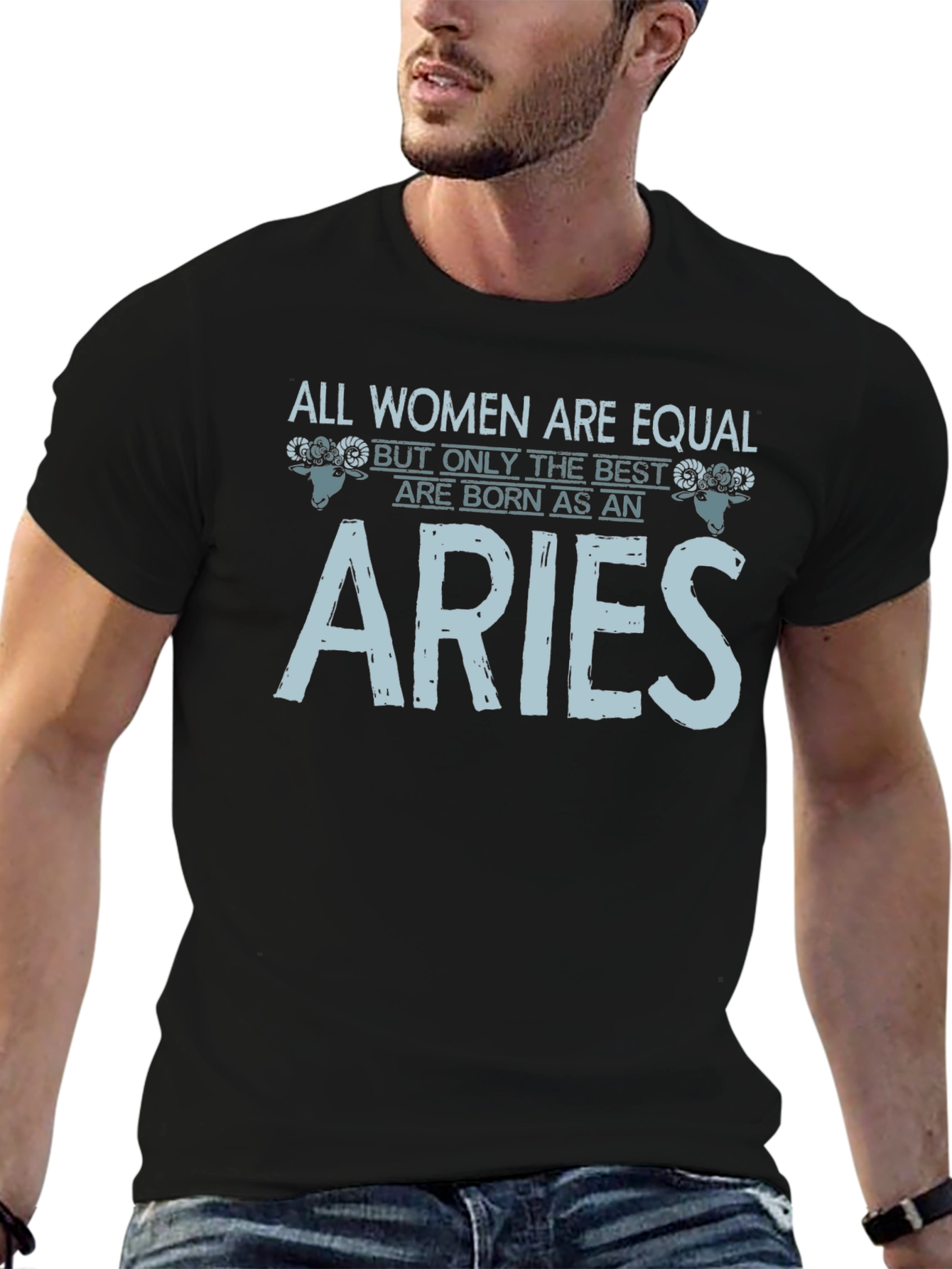 Aries Womens T-Shirt - Zodiac Astrology Tee