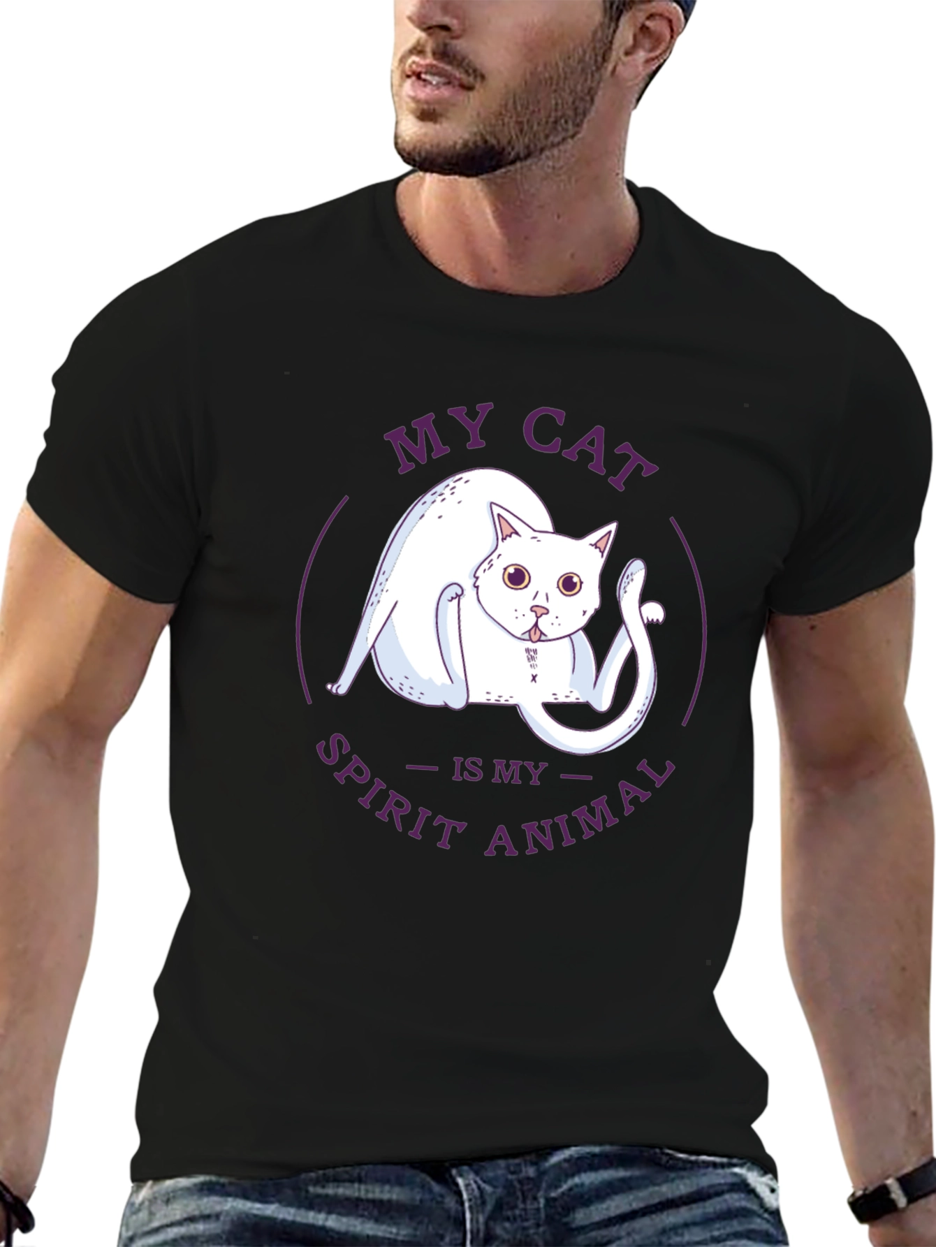My Cat Spirit Animal Graphic T-Shirt