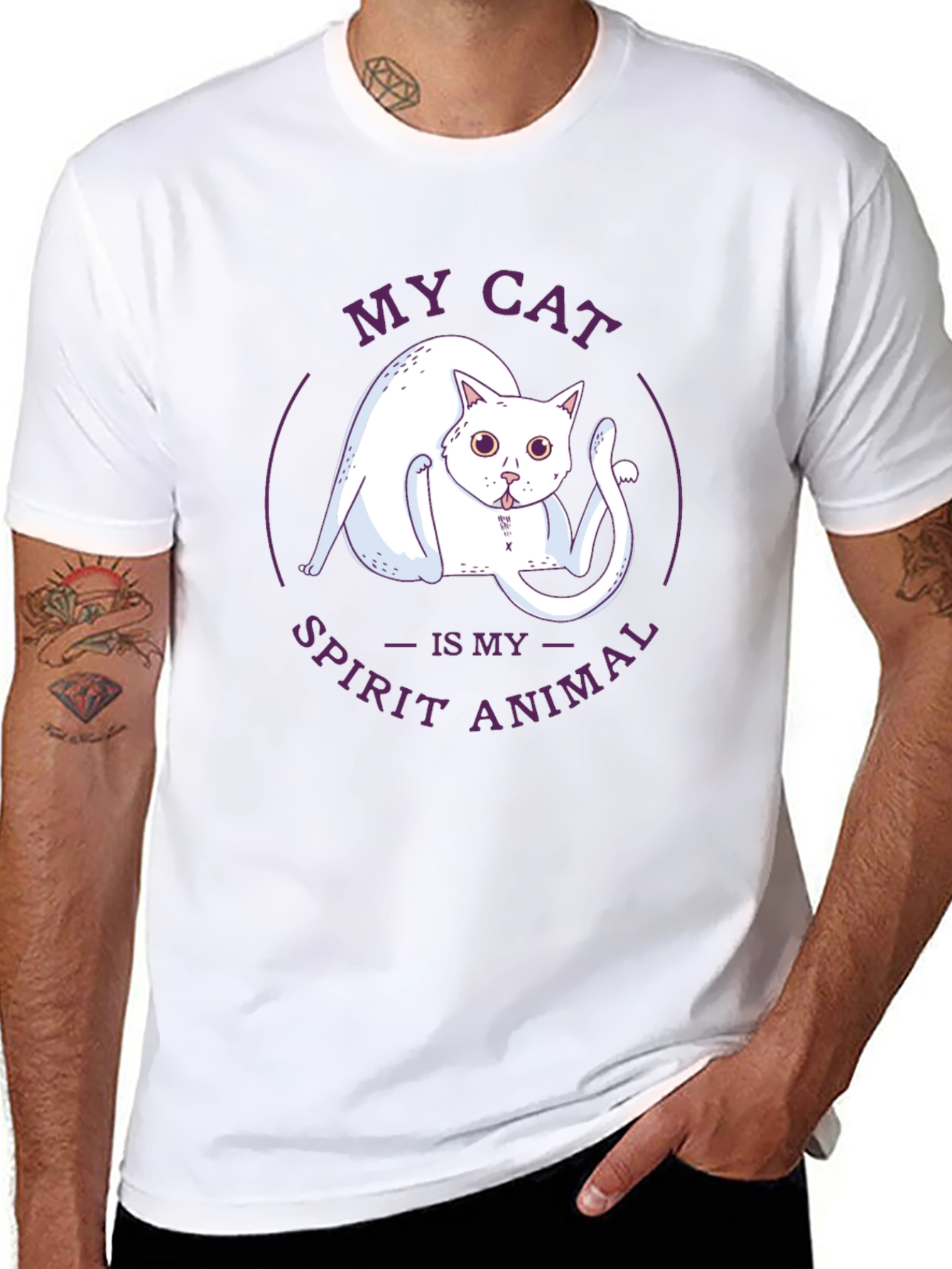 My Cat Spirit Animal Graphic T-Shirt