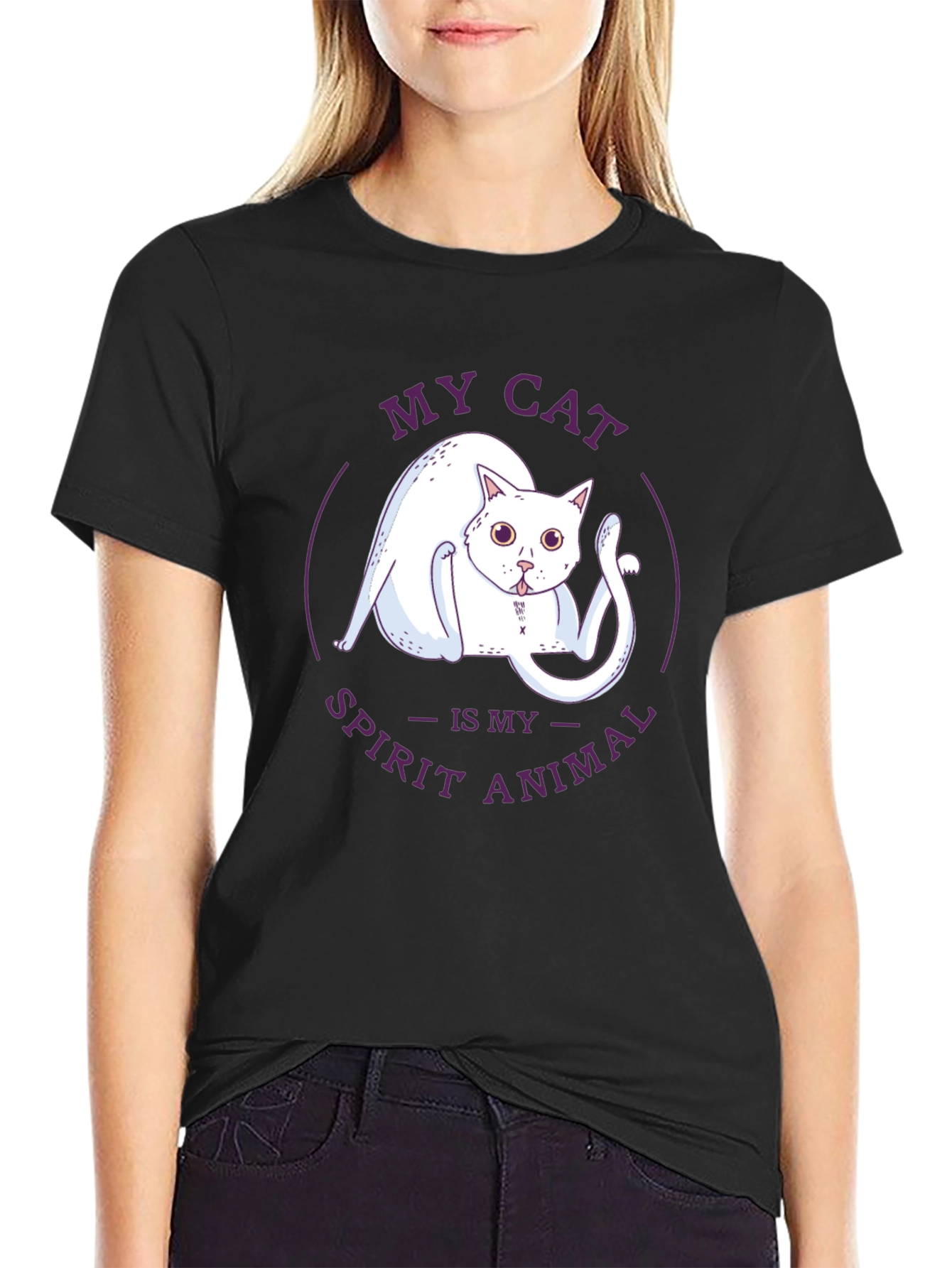 My Cat Spirit Animal Graphic T-Shirt