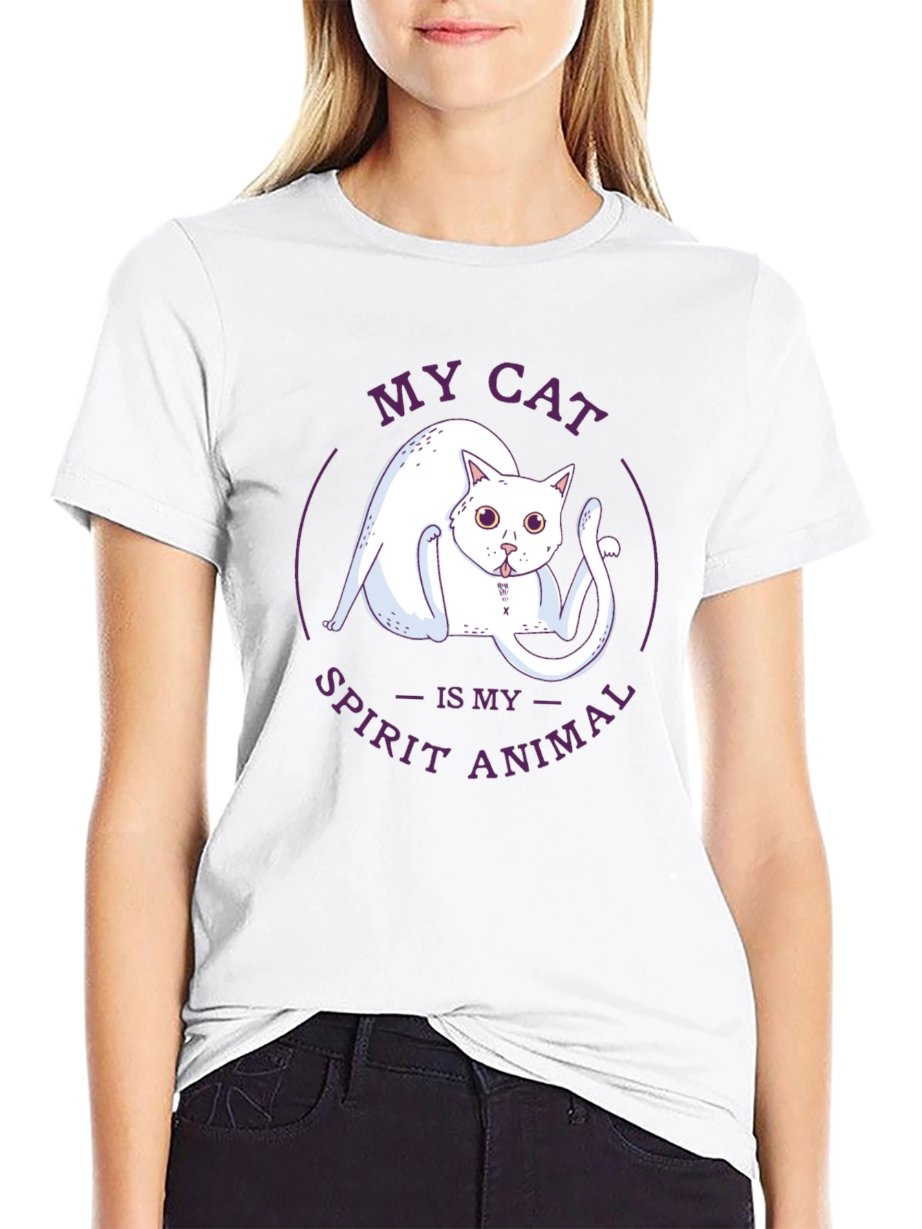 My Cat Spirit Animal Graphic T-Shirt
