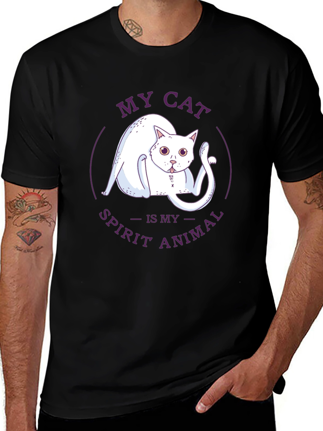 My Cat Spirit Animal Graphic T-Shirt